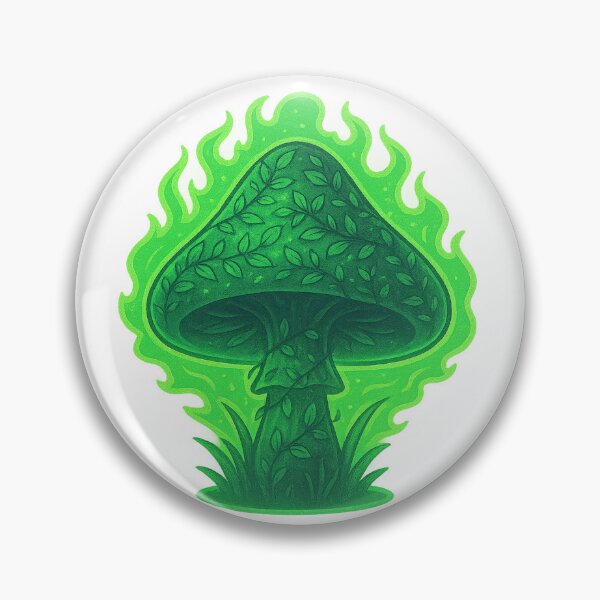 Item preview, Hypnotic Swirl Mushroom Sticker designed and sold by RedLeafStudio.