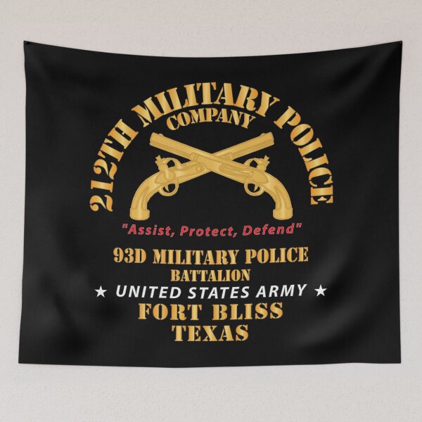 Item preview, Army - 212th Military Police Co, 93rd Military Police Bn, Ft Bliss, Tx X 300 designed and sold by Military Insignia Products.