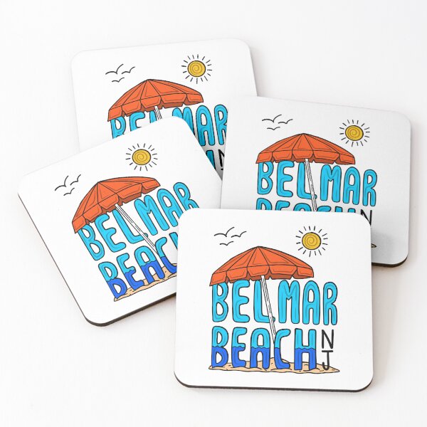 Item preview, Belmar Beach New Jersey  designed and sold by ArtNoveltee.