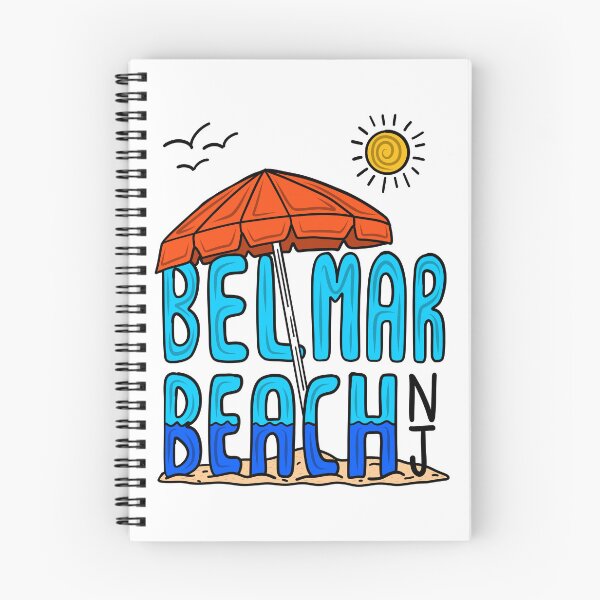 Item preview, Belmar Beach New Jersey  designed and sold by ArtNoveltee.