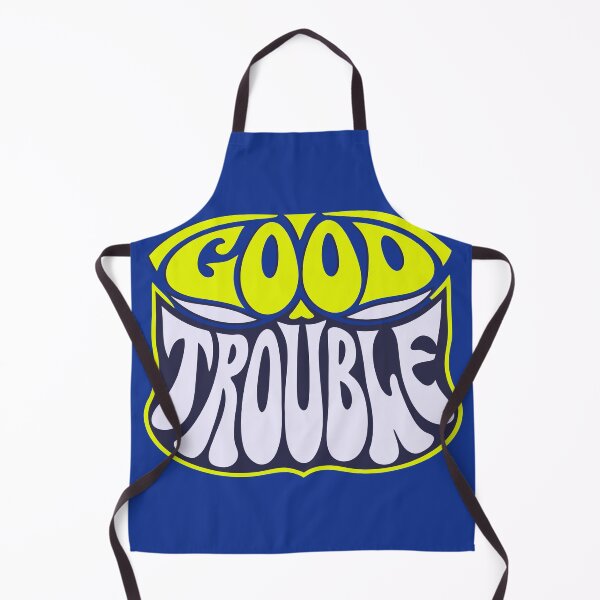 Item preview, Good Trouble Retro Shirt designed and sold by DopeyRobot.