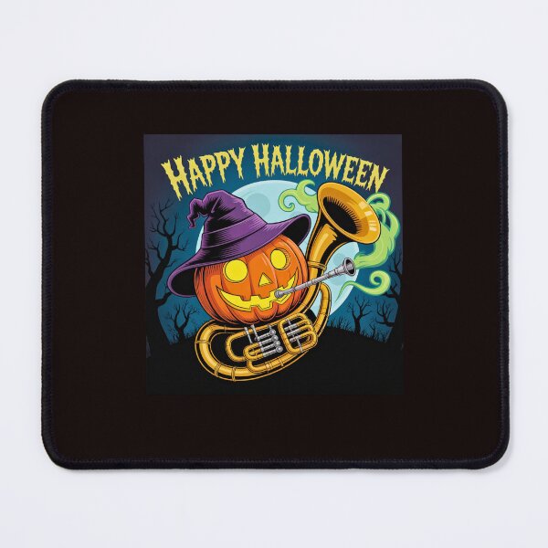 Item preview, Happy Halloween with tuba designed and sold by Agu210.