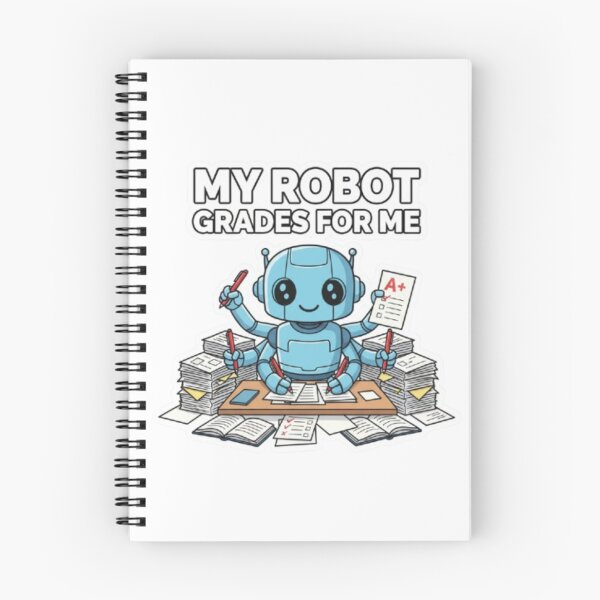 Item preview, My Robot Grades for Me designed and sold by PapaAli.