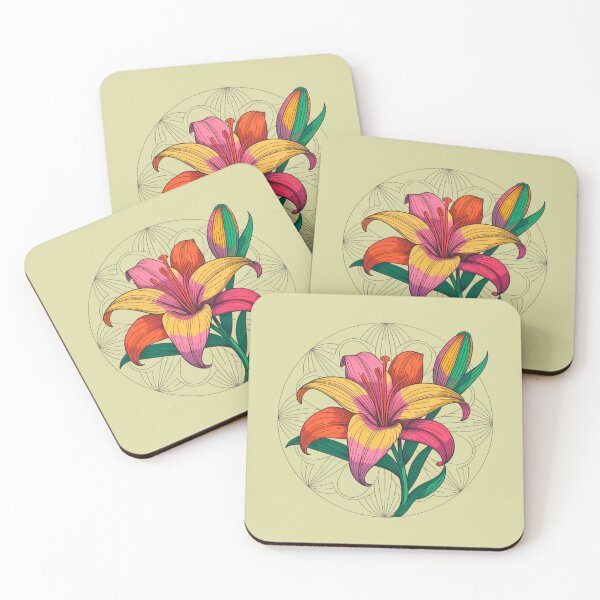 Item preview, Orange Lily Botanical Art designed and sold by VibrArtco.