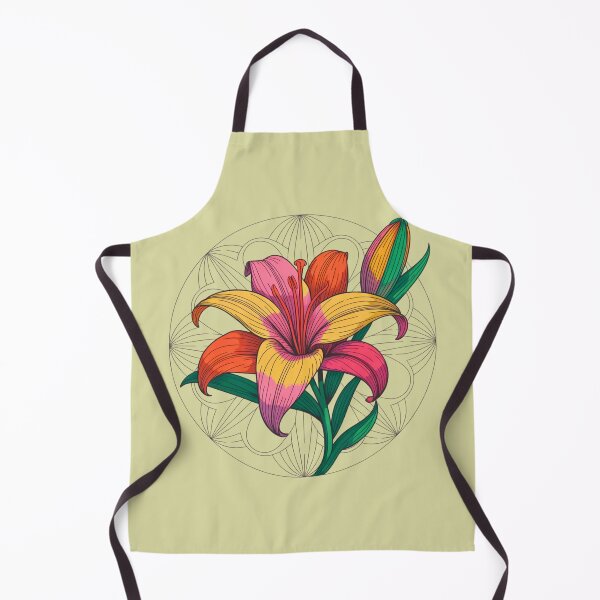 Item preview, Orange Lily Botanical Art designed and sold by VibrArtco.