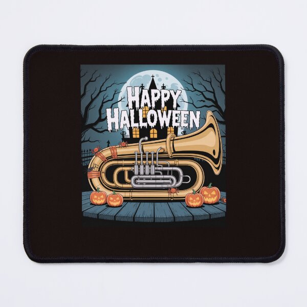 Item preview, Happy Halloween with tuba designed and sold by Agu210.