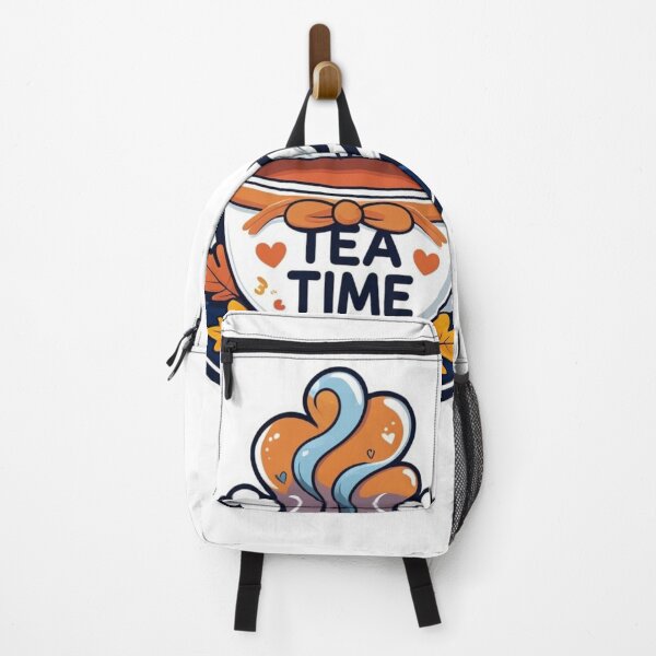 Item preview, Tea Time – Cozy Kawaii Autumn Sticker designed and sold by ShadowSteel.