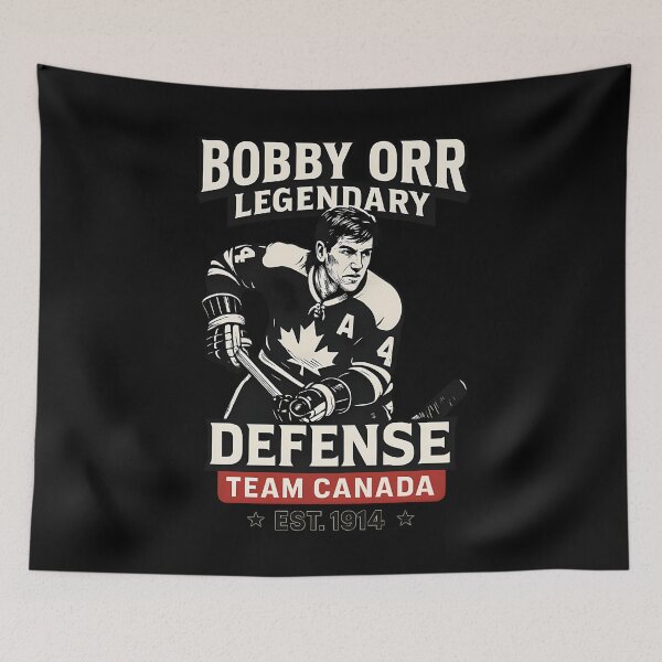 Item preview, Bobby Orr Legendary Defense Shirt  Team Canada Hockey Est. 1914 designed and sold by arzateiosumn.