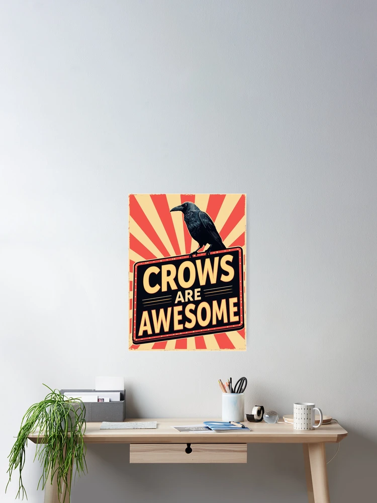 Thumbnail 2 of 3, Poster, Black Crows designed and sold by artcreatedbybill.