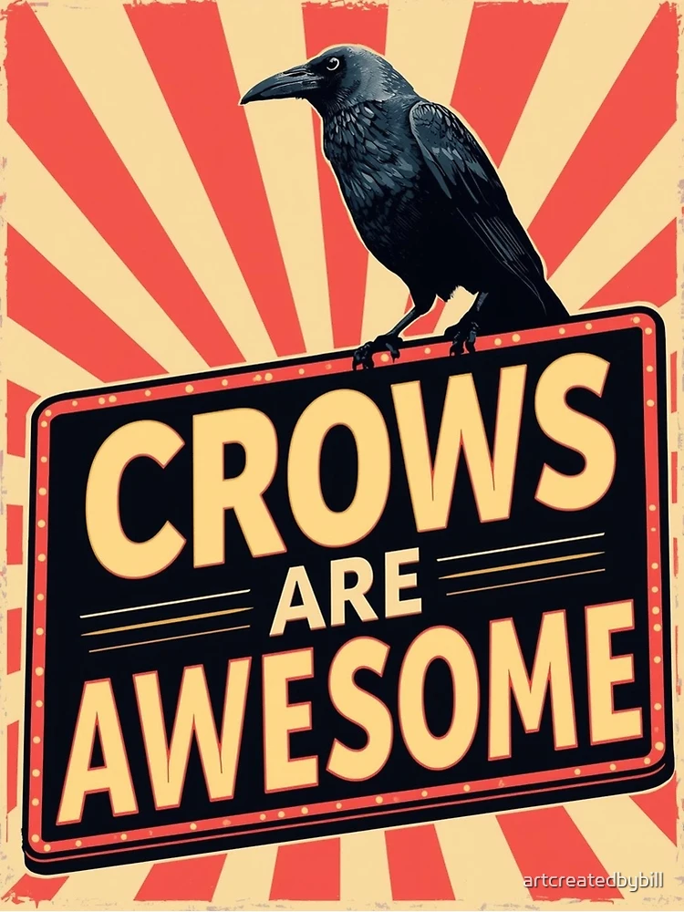Thumbnail 3 of 3, Poster, Black Crows designed and sold by artcreatedbybill.