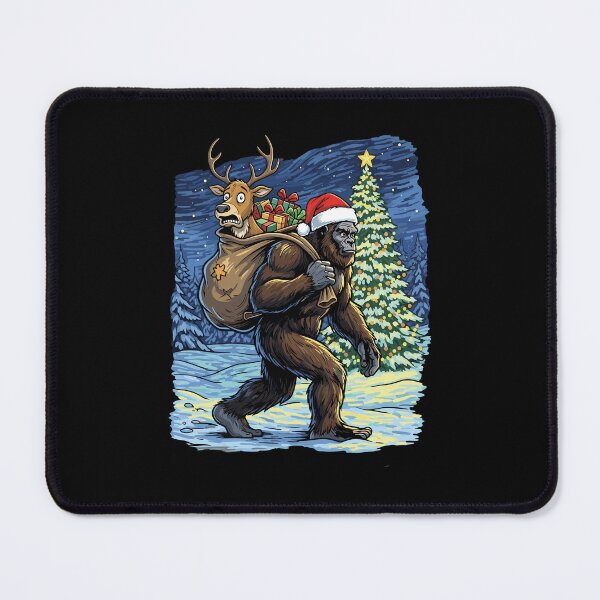 Item preview, Bigfoot’s Funny Holiday Merry Christmas Design designed and sold by Betsytiptoe.
