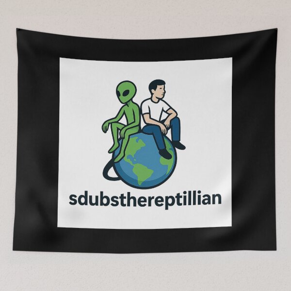 Item preview, SDUBSTHEREPTILLIAN MUSIC BRAND designed and sold by SPACE EYES INCORPORATED.