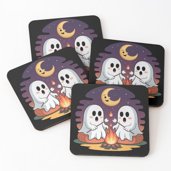 Item preview, Ghost Campfire Under Moonlight designed and sold by FreshVibe Prints.