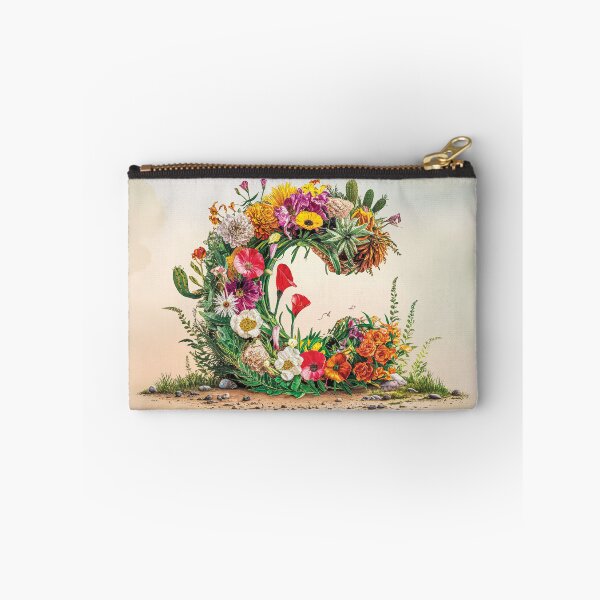 Item preview, Flower Fantasy Alphabet Letter C designed and sold by Royal Wall Whispers.