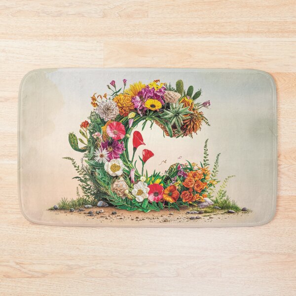 Item preview, Flower Fantasy Alphabet Letter C designed and sold by Royal Wall Whispers.