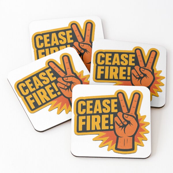 Item preview, Cease Fire Peace Sign designed and sold by Owcomm.