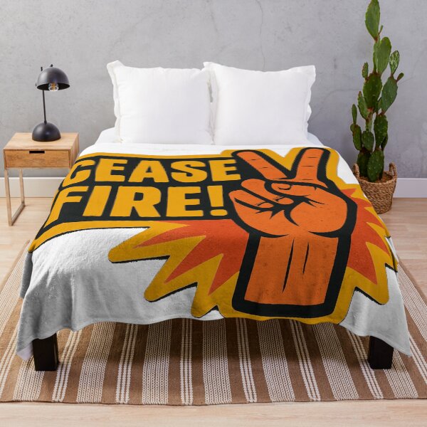 Item preview, Cease Fire Peace Sign designed and sold by Owcomm.