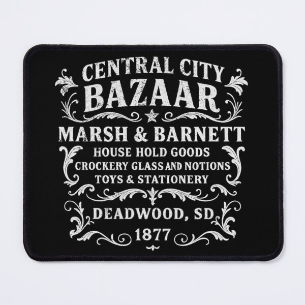 Item preview, Central City Bazaar – Deadwood 1877 Vintage Western  designed and sold by EmersionPrints.