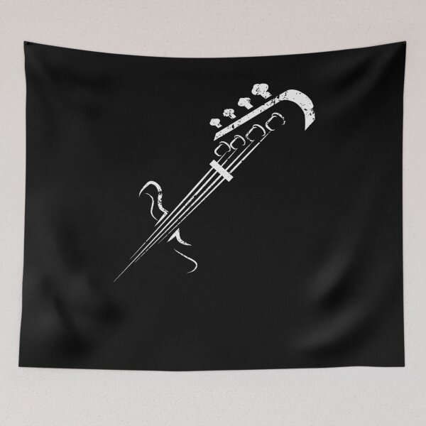 Item preview, Bass Guitar Shirt Silhouette designed and sold by shoppzee.