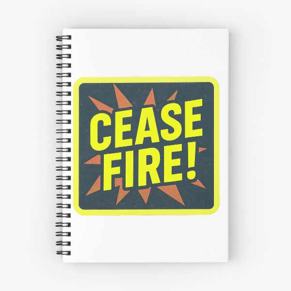 Item preview, Cease Fire Bold Statement designed and sold by Owcomm.