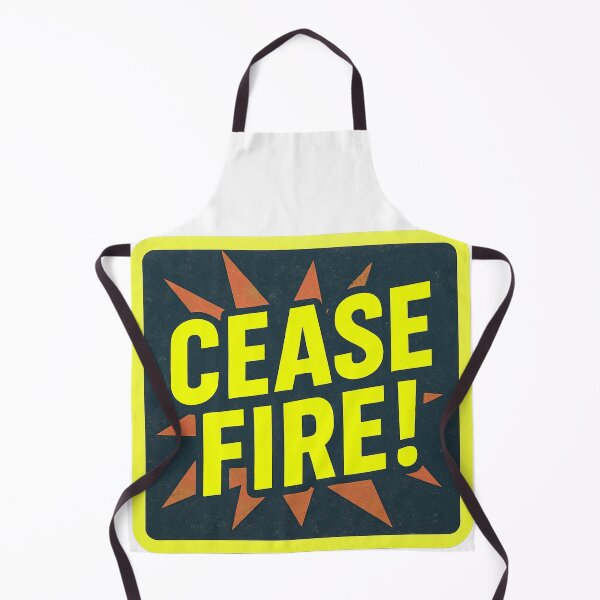 Item preview, Cease Fire Bold Statement designed and sold by Owcomm.