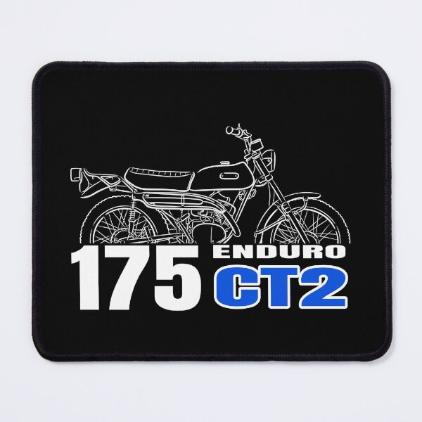 Aperçu de l'œuvre Yamaha 175 CT2 Enduro 1972 pour motards, Moto créée et vendue par ThrottleArts.