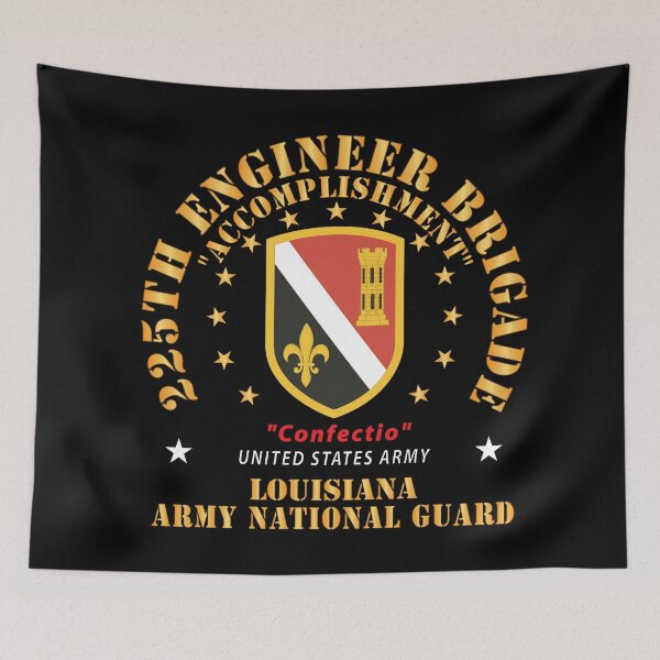 Item preview, Army - 225th Engineer Brigade, Accomplishment - Confectio, Lousianna National Guard  X 300 designed and sold by Military Insignia Products.