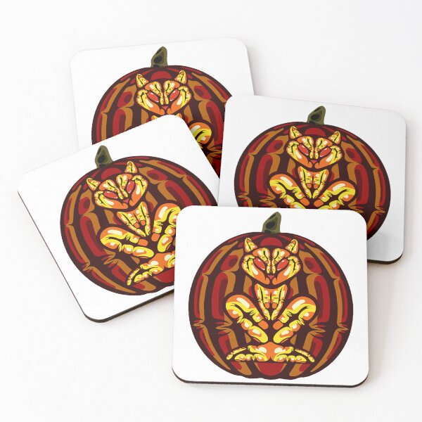 Item preview, Jack o lantern cat designed and sold by shinysoles.