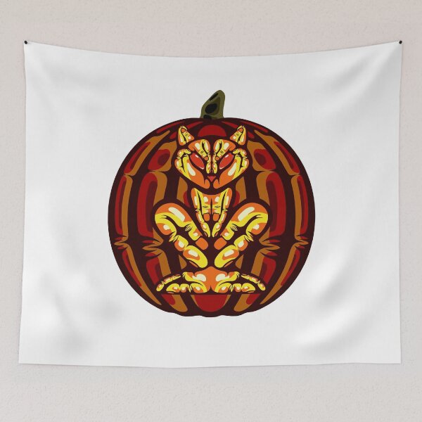 Item preview, Jack o lantern cat designed and sold by shinysoles.