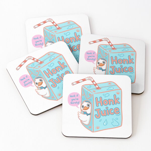 Item preview, Honk Juice Box – Cute Funny Goose Cartoon Drink Design designed and sold by TinaDu-.