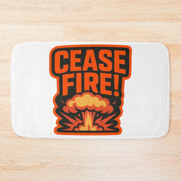 Item preview, Cease Fire Mushroom Cloud designed and sold by Owcomm.