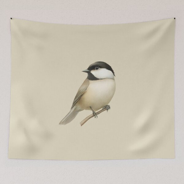 Item preview, Black-Capped Chickadee Songbird  designed and sold by donwillisjrart.