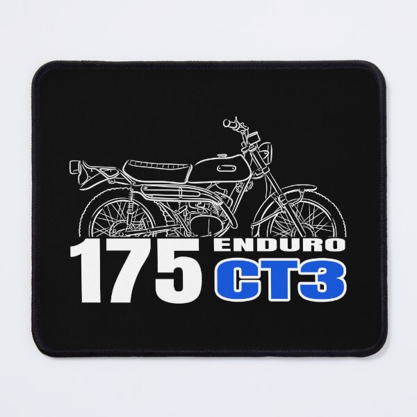 Item preview, Yamaha 175 CT3 Enduro 1973 for bikers, Motorcycle designed and sold by ThrottleArts.