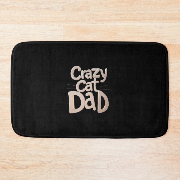 Item preview, Crazy Cat Dad designed and sold by FatCatStudios.