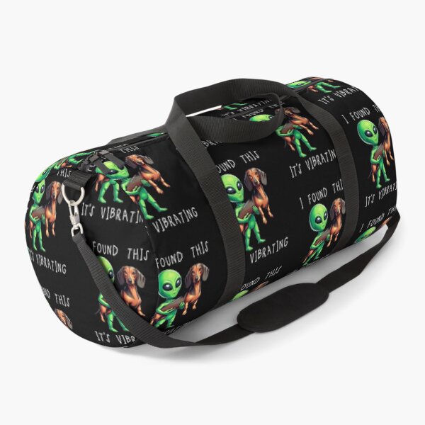 Item preview, Funny Dachshund Doxie Alien I Found This Its Vibrating Mom Dad Kids designed and sold by rafaeltto.