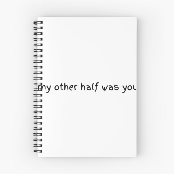 Item preview, My Other Half Was You Quote designed and sold by InfiniteSticker.