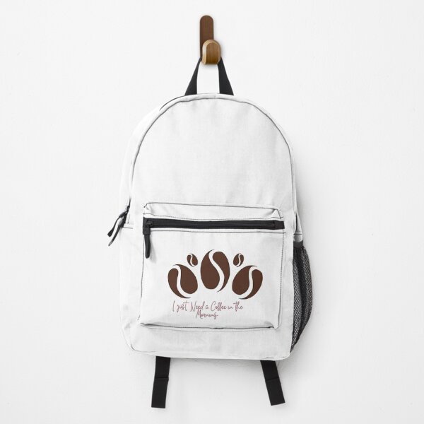 Item preview, I Love Coffee in the Morning Minimalist Coffee Bean Design designed and sold by ArtMochis.