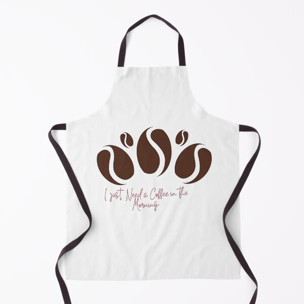 Item preview, I Love Coffee in the Morning Minimalist Coffee Bean Design designed and sold by ArtMochis.
