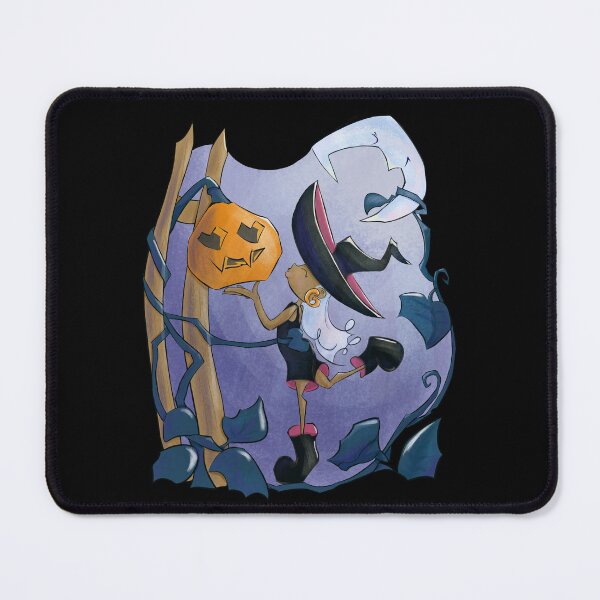 Item preview, Harvest Witch Kissing Her Homegrown Pumpkin Under the Moonlight | Autumn Nature Witch designed and sold by PaulaP-C.