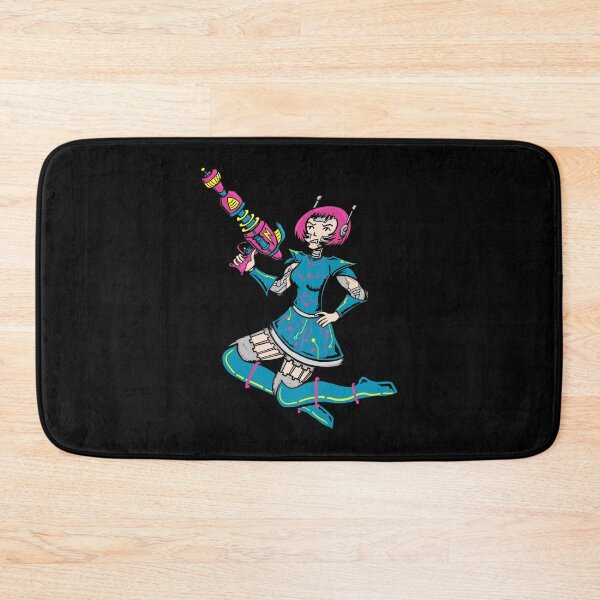 Item preview, Retro space girl designed and sold by Catherine Elliott Art.