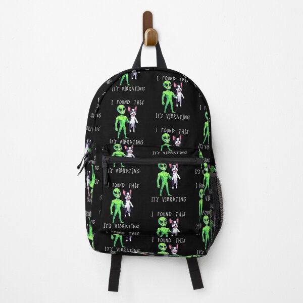 Item preview, Funny Frenchton Alien I Found This Its Vibrating Mom Dad Kids designed and sold by rafaeltto.