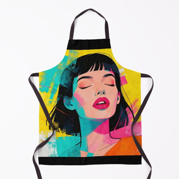 Aperçu de l'œuvre Portrait abstrait vibrant créée et vendue par Louiskirbyarts.