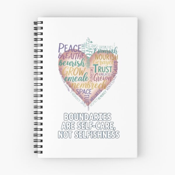 Item preview, Boundaries are Self Care Not Selfishness designed and sold by PapaAli.