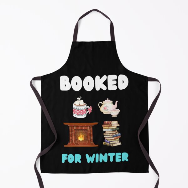 Item preview, Funny booked for winter book lover fireplace reading holiday designed and sold by Artstastic.