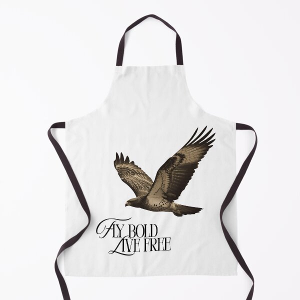 Item preview, Fly bold live free-vintage hawk designed and sold by Print Nest.