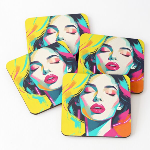 Item preview, Retro Vibes Portrait designed and sold by Louiskirbyarts.
