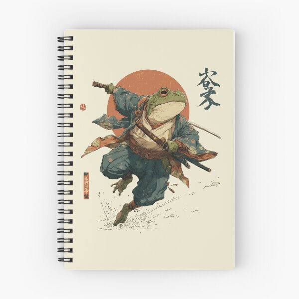 Item preview, The Frog Ronin, Japanese Art designed and sold by MrHide.