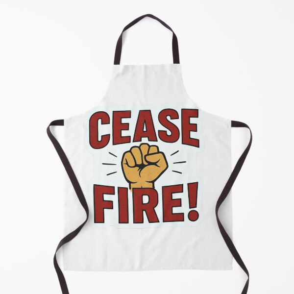 Item preview, Cease Fire Raised Fist designed and sold by Owcomm.