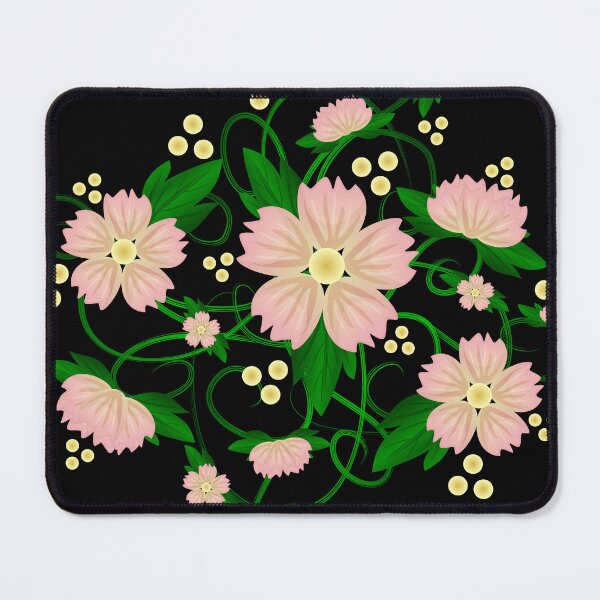 Item preview, Pink blossoms and vines designed and sold by byautumnrain.