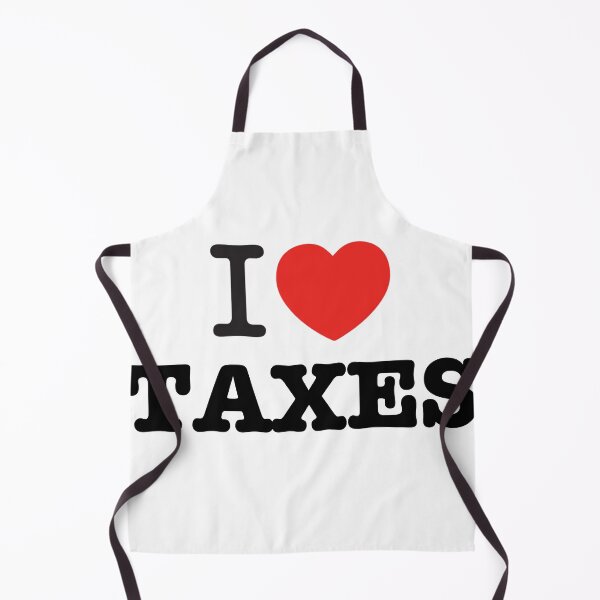 Item preview, I Heart Taxes designed and sold by thatgirlcanvas.
